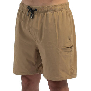 2025 pantalones cortos de secado rápido para hombre OEM 100% poliéster bañadores cómodos ligeros pantalones cortos de playa adultos traje de baño - Product Image 1