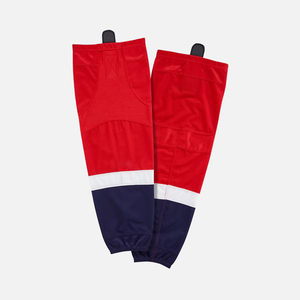 High Quality Wholesale Hockey Team Wear <b>Socks</b> Full Sublimation Printing Customized Ice Hockey <b>Socks</b> <b>Polyester</b>/Cotton Summer - Product Image 4