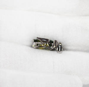 Preciosas alas de fluorita Natural piedra preciosa pera corte colgante 925 Plata colgantes joyería para mujer mayorista - Product Image 6