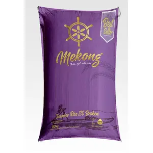 Ano novo cropped textura macia do vietnã aromática fragrante arroz jasmine com 2% taxa quebrada de exportação