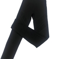 Ropa de entrenamiento para mujer Leggings de cintura alta Pantalones de fitness de retazos transpirables Gimnasio Deportes