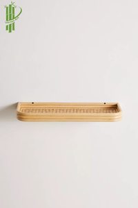 Handmade rattan <b>hanging</b> <b>storage</b> shelf display racks - Product Image 5