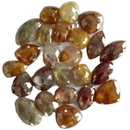 Rustic Natural 3 To 10 Carat Mix Color Antique Loose Unique Shape Diamond