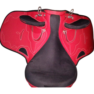 SELL PINK Sillín sintético australiano con kit Sillín de equitación color negro marrón azul Rosa IN;55 tamaños 14 15 16 17 18 - Product Image 2