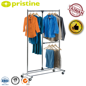 Porte-vêtements en métal simple robuste et moderne, meuble de rangement pour la maison, pour la chambre à coucher et le salon, porte-manteau - Vente en gros sur Shopee - Product Image 2