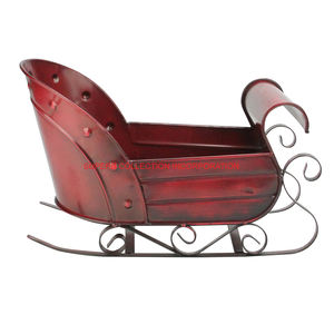 Trineo de Navidad de Metal rojo personalizado, gran oferta - Product Image 2