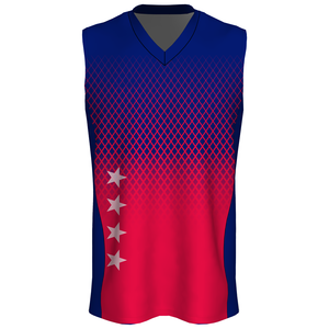 Maillot de basket-ball unisexe adulte design personnalisé vêtements de sport d'été à séchage rapide avec logo imprimé simple face vente en gros d'usine - Product Image 3