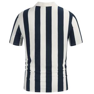 Polos personalizados para hombre Camisas de estilo retro de golf de tira ajustada de primera calidad para hombre y hombre Polos de manga corta Camisas de Polo de manga corta - Product Image 4