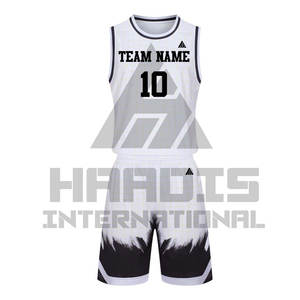 Uniformes professionnels de basket-ball de prix chaud de services d'OEM de bon matériel pour la jeunesse avec l'uniforme de basket-ball de service de logo personnalisé - Product Image 2