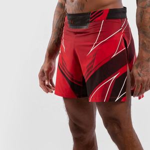Shorts de MMA Personalizados con Logotipo Rojo 2026, Shorts de Lucha MMA, Shorts de Grappling/Shorts de MMA con Diseños Personalizados - Product Image 3
