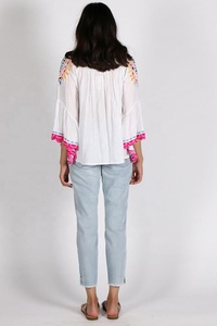 เสื้อผู้หญิงแฟชั่นโบฮีเมียนล่าสุด2019ปักลายลูกไม้สีแมนดาลาสำหรับฤดูร้อน - Product Image 4