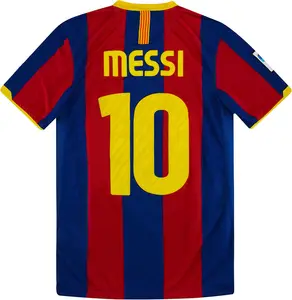Messi football shirt with sublimation