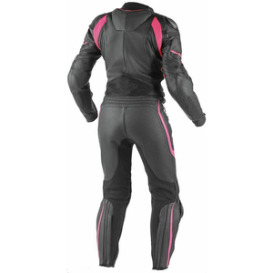 Traje de montar en moto de cuero genuino para mujer, personalizado, a la moda, resistente al agua - Product Image 2