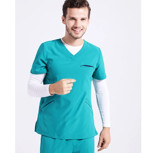 Uniforme de enfermera para Hospital, traje transpirable de manga corta, para enfermeras, médicos - Product Image 6