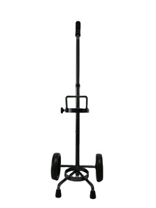 Медицинская тележка с одной кислородной бутылкой, больничная тележка - Product Image 3