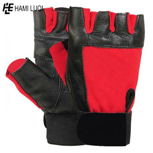 Wholesale Unisex Custom Gym Fitness <b>Gloves</b> Leather Workout <b>Training</b> Wrist Support for <b>Weight</b> Lifting for Men and Women Sports - Product Image 5