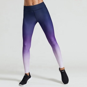 Hot Selling <b>Women's</b> High Waist Yoga <b>Leggings</b>-Quick Dry Four-Way Stretch Anti-Bacterial Breathable Custom Logo Black Plus Size - Product Image 4