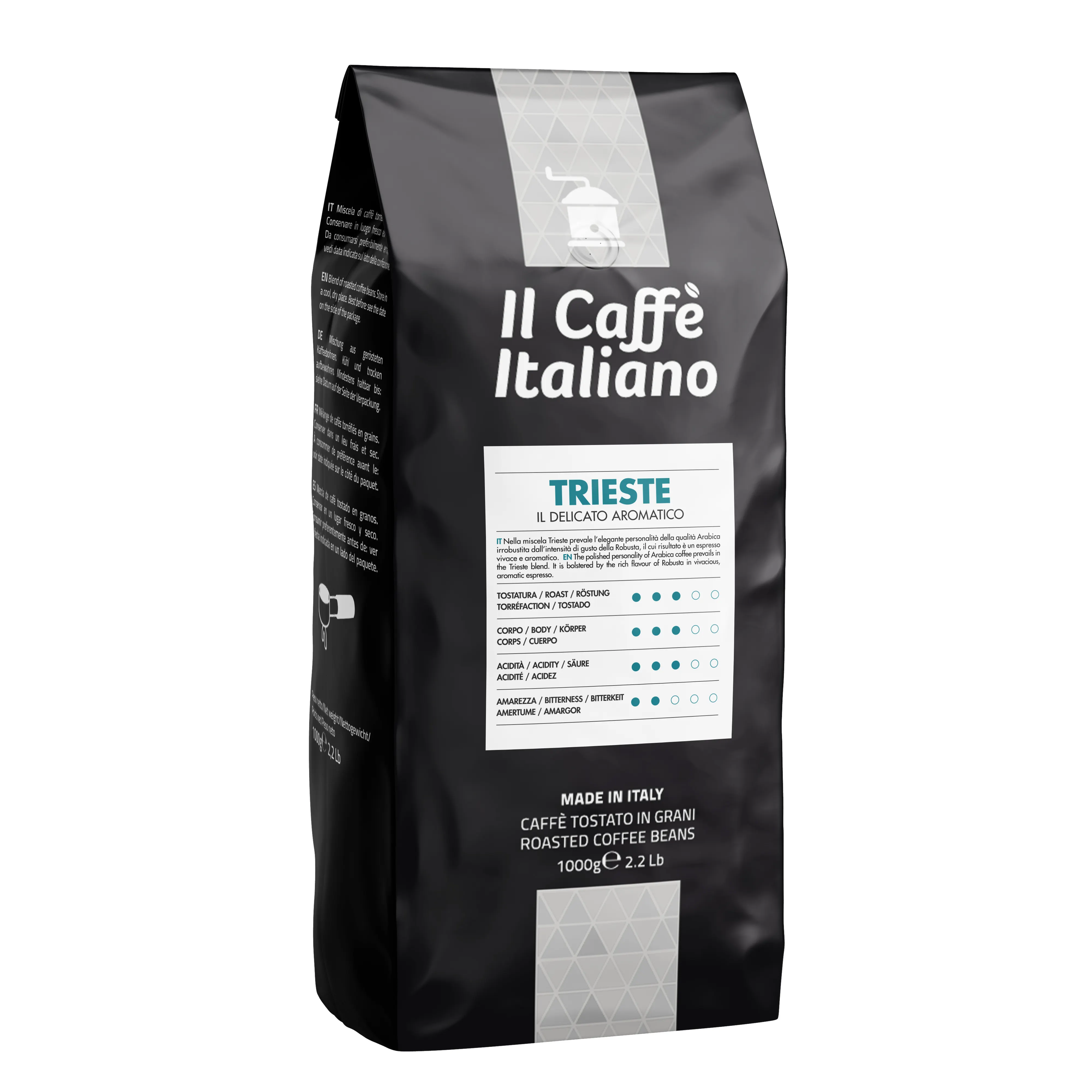 En kaliteli kahve çekirdekleri-Trieste-1 kg