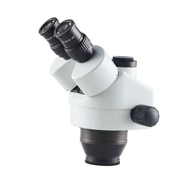 Simul-הפוקוס ראש חליפת 7-45X רציף זום Trinocular מיקרוסקופ ראש עבור כל סוגים מיקרוסקופ בסיס טלפון תיקון