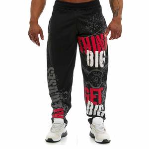 <b>Men's</b> 100% Cotton Athletic Slim Fitted Joggers Basic Gym Workout Sweatpants Custom Logo Lower Leg Zippers Plain Dyed Casual - Product Image 5