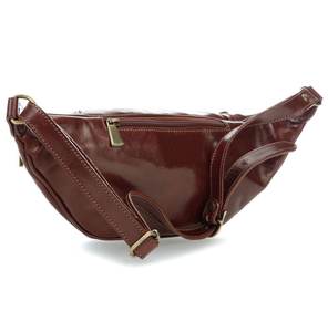 Riñonera de piel auténtica hecha a medida, bolso de cintura - Product Image 6