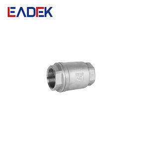 Válvula de retención de resorte 316 Válvula de retención vertical Proveedor directo de fábrica Acero inoxidable 304 <span class=keywords><strong>Valvula</strong></span> <span class=keywords><strong>Check</strong></span> Rosca hembra General - Product Image 2