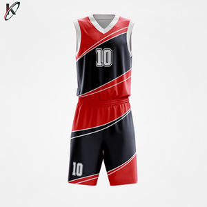Uniformes de basket-ball personnalisés de haute qualité pour hommes ensemble 2 pièces Sublimation imprimé grande taille nouveaux vêtements de sport - Product Image 6
