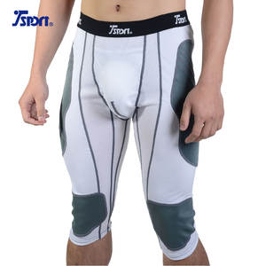Pantalones cortos deslizantes de compresión para béisbol, con bolsillo de copa - Product Image 2