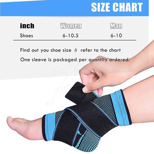 Soft Gym Running Protection Foot Bandage Elastic Guard Sport Fitness <b>Support</b> Protection <b>Ankle</b> <b>Support</b> - Product Image 2