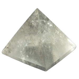 Pyramide de quartz cristal clair meilleure qualité cristaux naturels pyramide de quartz clair pyramide de pierres précieuses en gros à vendre - Product Image 1