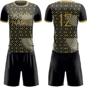 Uniforme de fútbol personalizable de alta calidad con diseño único Tecnología de corte automatizado Personalice el logotipo de nombre de su equipo - Product Image 5