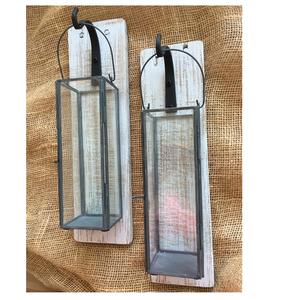 Linternas geométricas de vidrio de mercurio para artículos decorativos para el hogar - Product Image 5