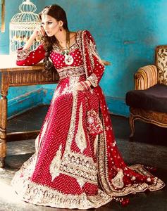 Pretty Indian/Pakistani <b>Jacket</b> with Lehenga Dress <b>for</b> <b>Wedding</b> with Heavy Embroidery work-2019 - Product Image 1