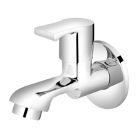 Offre Spéciale Haute Qualité Salle De Bain Mural de Bonne Qualité En Laiton Salle De Bains Chaude Froide Mélangeur Robinets D'eau Froide Chaude Robinet Mitigeur