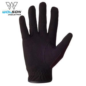 Guantes de equitación ecuestres profesionales Guantes de equitación personalizados Cuero sintético para hombres Guantes de equitación antidivisión. - Product Image 6