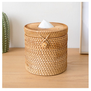 100% Natural <b>Rattan</b> <b>Tissue</b> <b>Box</b>- Handmade <b>Rattan</b> <b>Tissue</b> <b>Box</b> <b>Cover</b> [Ws0084587176063] - Product Image 1