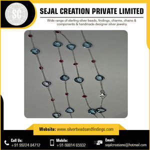 อุปทานจำนวนมาก925เงินสเตอร์ลิงผู้จัดจำหน่ายสร้อยคอ - Product Image 5