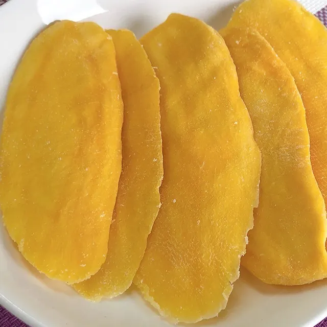 أعلى درجة جامبو الفواكه الذهبي قسط مانجو مجفف الفاكهة شرائح عالية الجودة تايلاند المصنعين الجملة