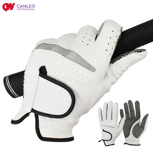 Guantes de Golf profesionales para hombre y mujer, cómodos, de cuero, Cabretta - Product Image 2