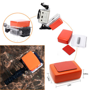 Poignée et poignées flottantes étanche, Kit d'accessoires pour sports aquatiques et caméras d'action (Orange), petit ensemble - Product Image 4