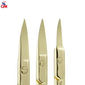 Ciseaux à cuticules professionnels en acier inoxydable, outil de manucure et pédicure de précision, lame tranchante durable - Product Image 3