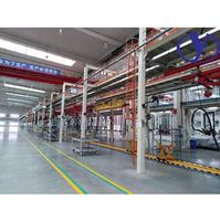 Ensamblaje de chasis de autobús eléctrico, línea de producción, marco de autobús, fabricación de Duoyuan, China