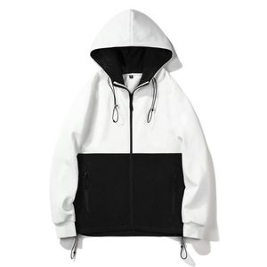 Sudadera deportiva personalizada de alta calidad con capucha y cremallera, último diseño, informal, Fitness, tela vaquera con capucha, teñido liso para invierno - Product Image 4