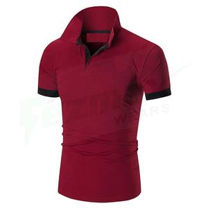 Haute qualité sur mesure hommes pour Polo T-Shirt grande taille respirant Jersey Style confortable bouffée impression conception en gros - Product Image 5