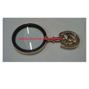 Vintage Style Nautical <b>Magnifying</b> Glasses with Embossed Handle Direct Indian Factory Sale Top Selling and High Quality - Product Image 5