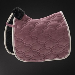 Shemax Horse Equestrian Velvet Crystal Dressage Saddle <b>Cloth</b> - Product Image 6