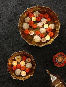 Plateaux d'exposition de bijoux de luxe modernes, plateau de miroir en verre en métal décoratif fait à la main pour la restauration d'hôtel grand plateau - Product Image 4