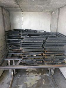 Forno di pirolisi controllato bruciare il forno per rimuovere la vernice del gancio - Product Image 6