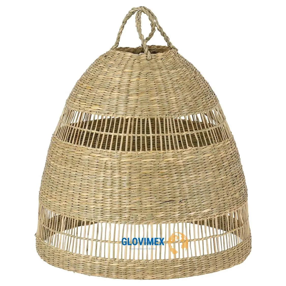 For Inferior Decor 100% Eco-Friendly Rattan Bamboo Seagrass Lampshade Vintage Lighting For Interior Decor From Vietnam
