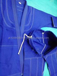 Uniformes de Judo Azules Cómodos de Algodón 100% con Diseño Personalizado al por Mayor para Niños de 140-200 cm, Unisex, para Competencia - Product Image 4